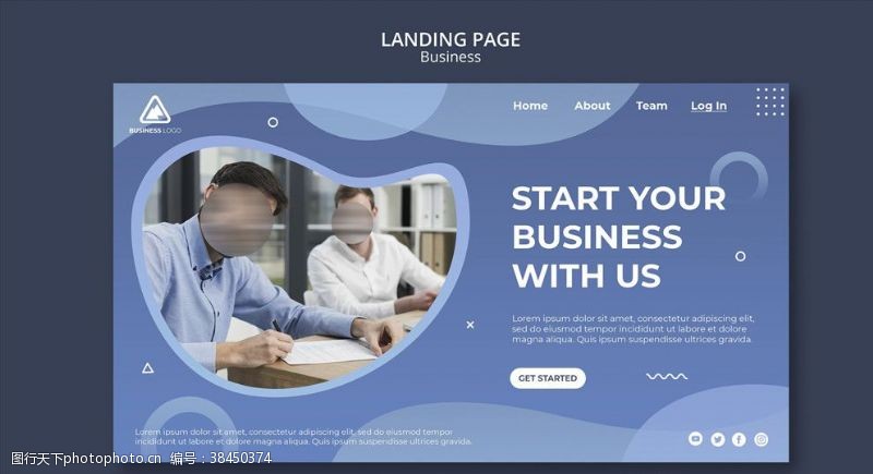 登陆网站企业商务网站登陆页设计