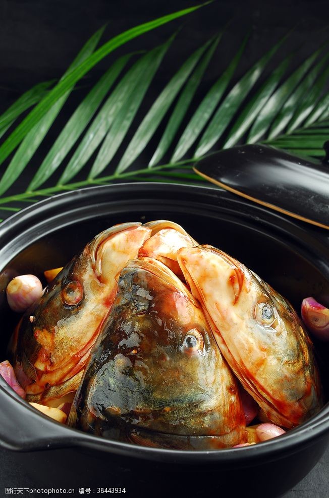 砂锅虾砂锅焗鱼头