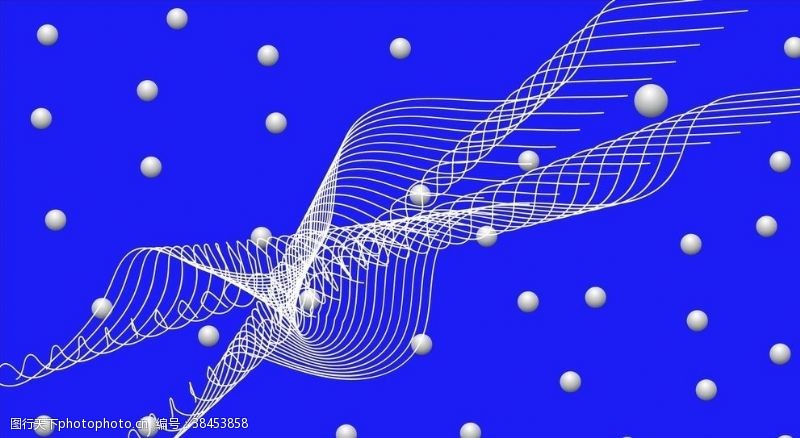 科技海报背景蓝色背景科技网状素材