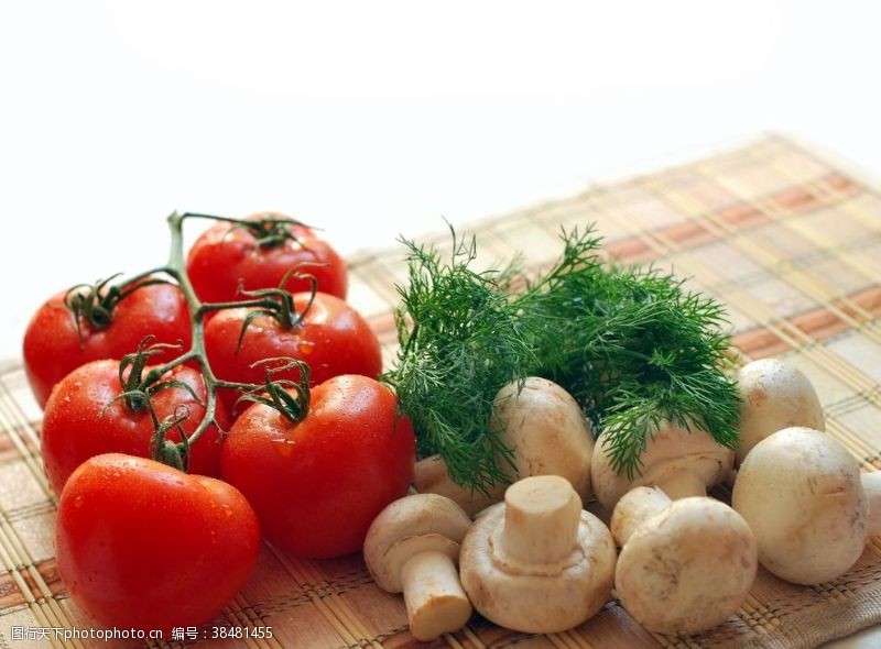 蔬菜海报西红柿