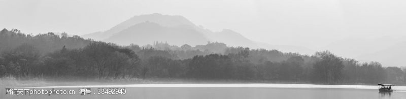 雷峰塔西湖图片
