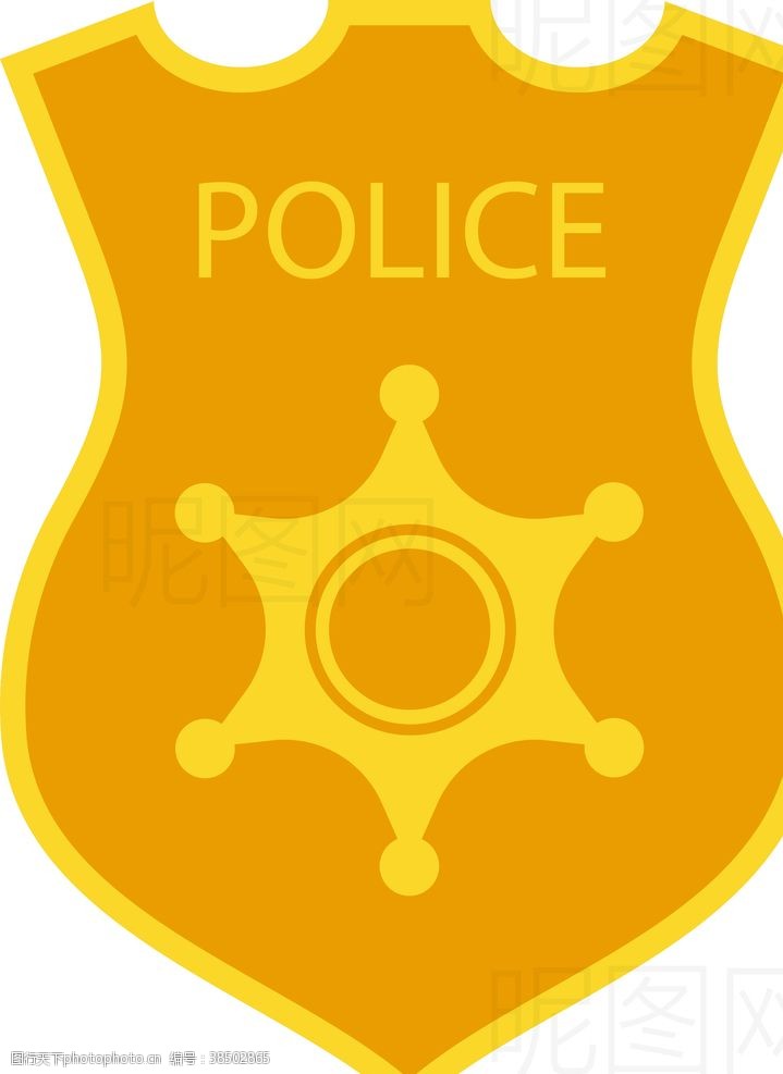 法律图图标警徽