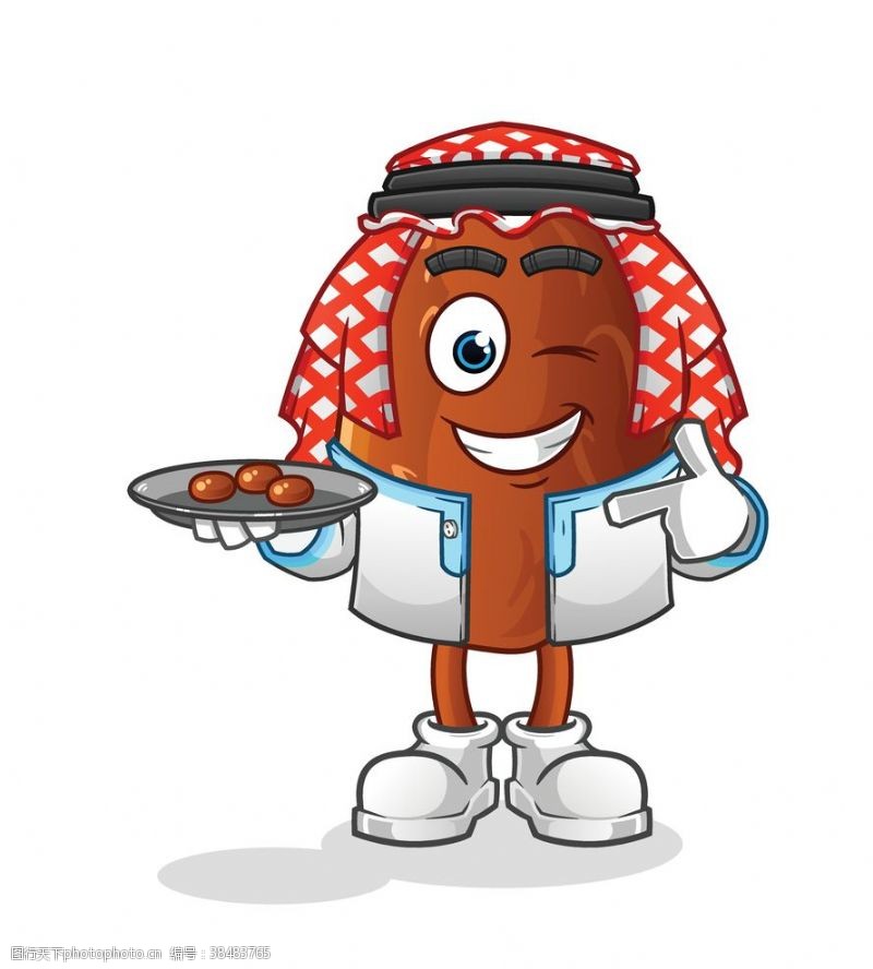 阿拉伯人卡通创意设计