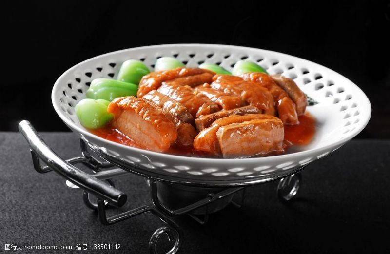 砂锅虾香芋扣肉煲