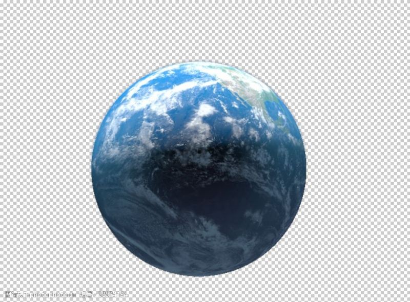 地球日画面地球素材