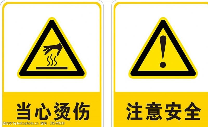 油标签安全警示标识