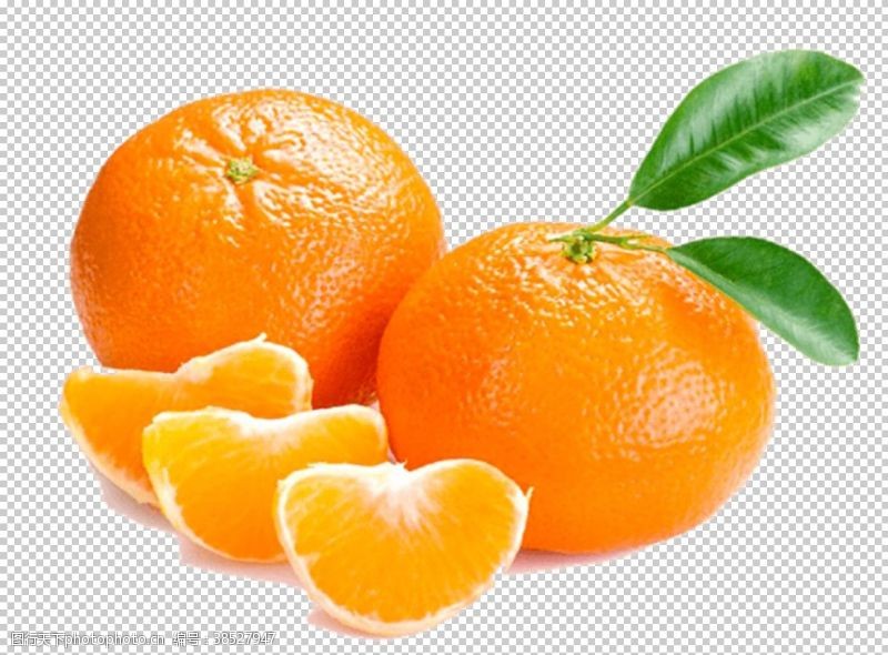 柑橘特写橘子