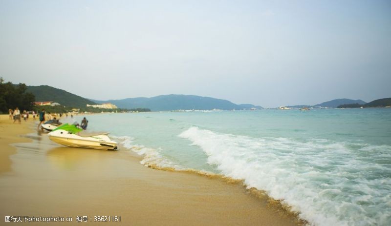 海南海边沙滩