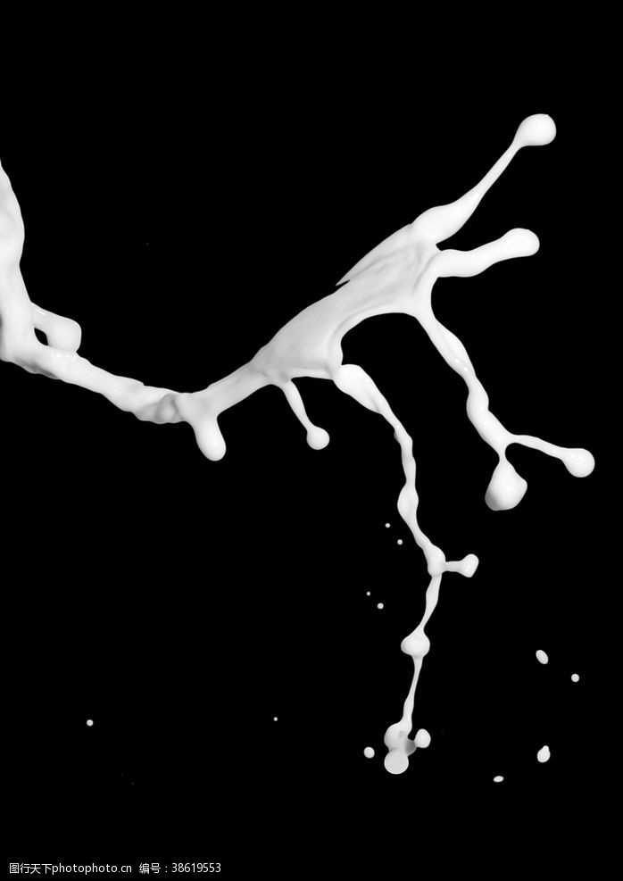 动感牛奶牛奶水纹