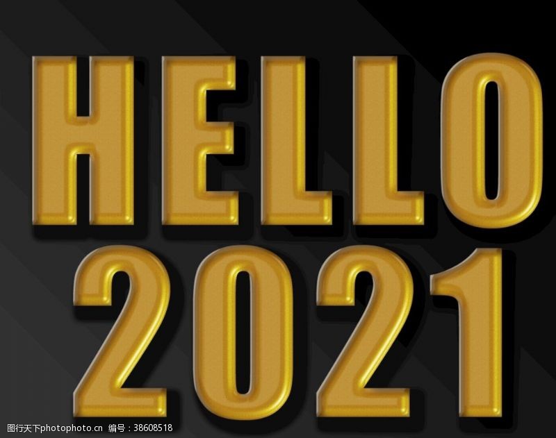 黑猫helloPSD可编辑金字2021