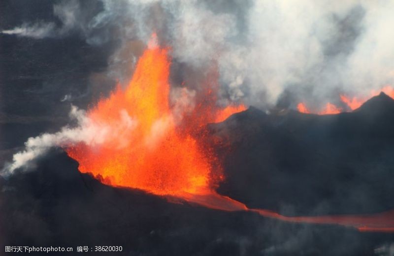 炙热火山