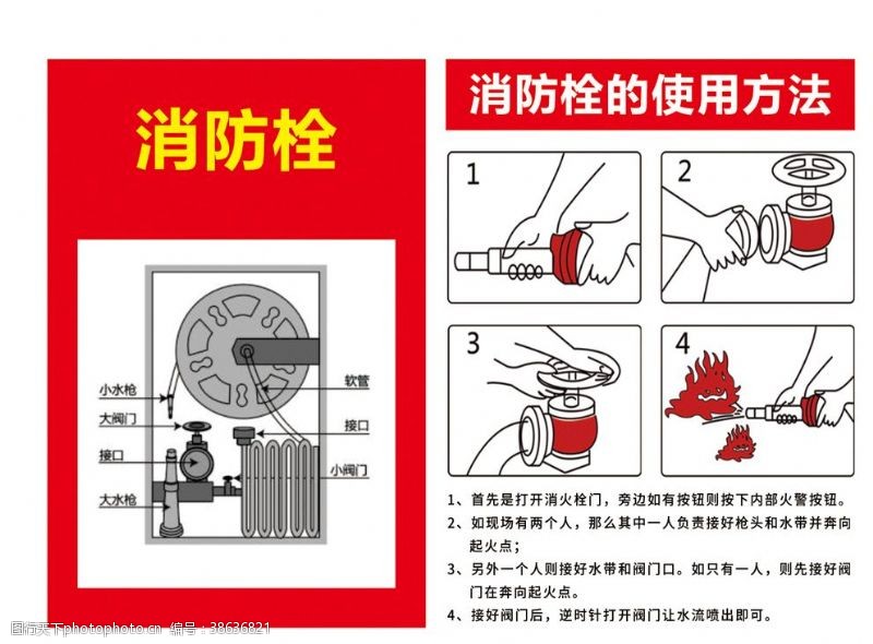 消火栓消防栓使用方法