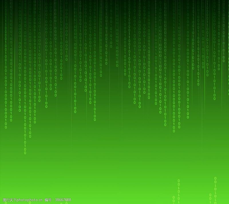数据控制绿色背景