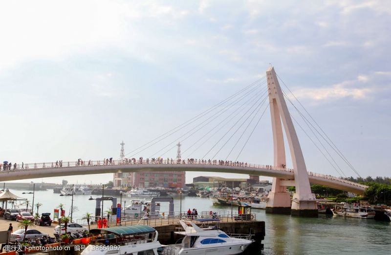 情游台湾台湾渔人码头情人桥