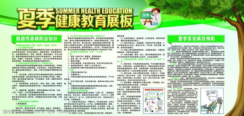 春季健康教育夏季健康教育