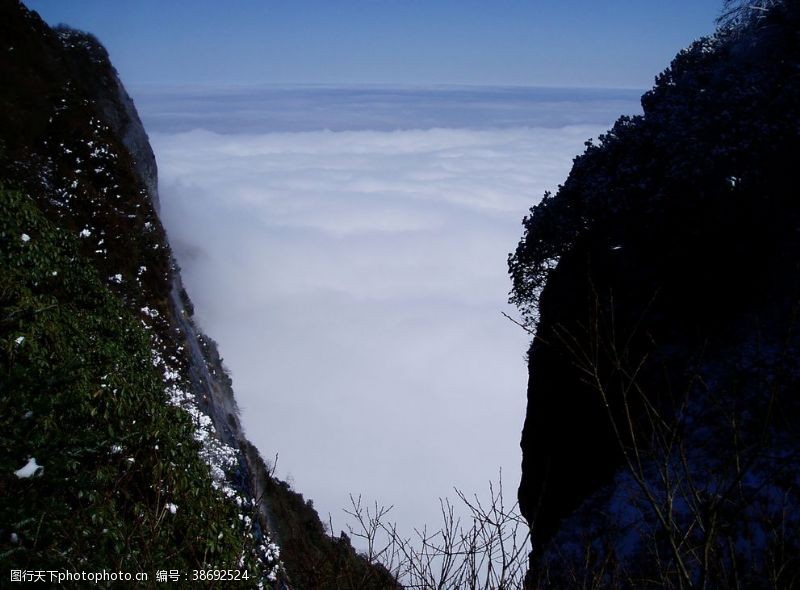 旅游宣传海报峨眉山