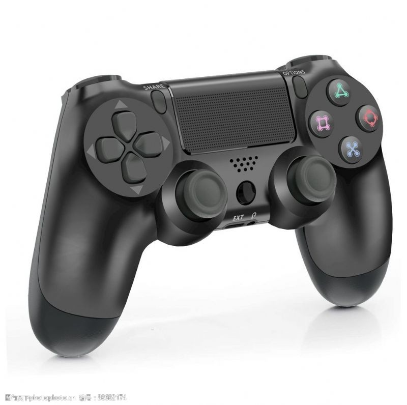 PS4黑色手柄主图