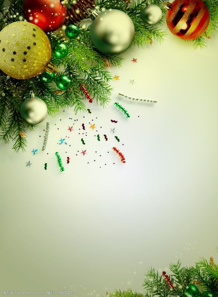 礼盒温馨圣诞插画背景装饰海报