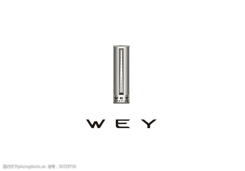 汽车广告wey汽车logo矢量图