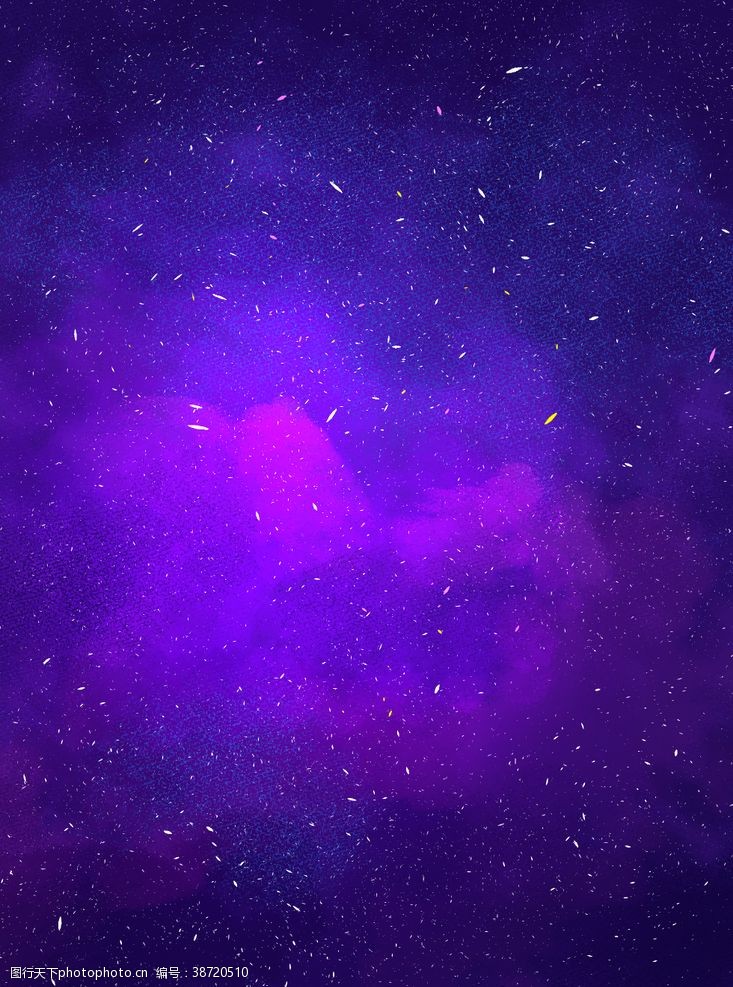 紫色展板紫色星空背景