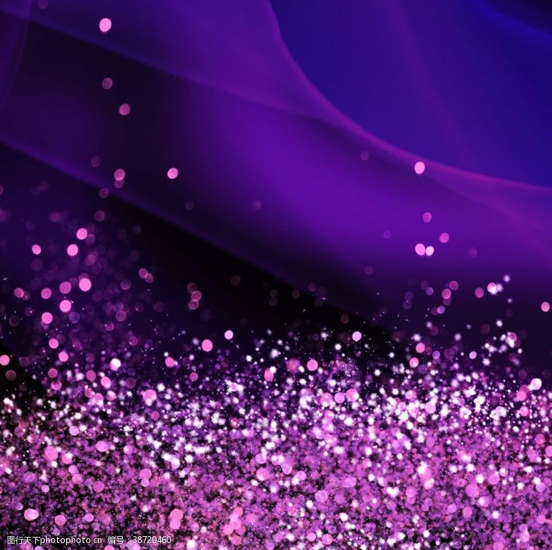 紫色展板紫色炫光粒子