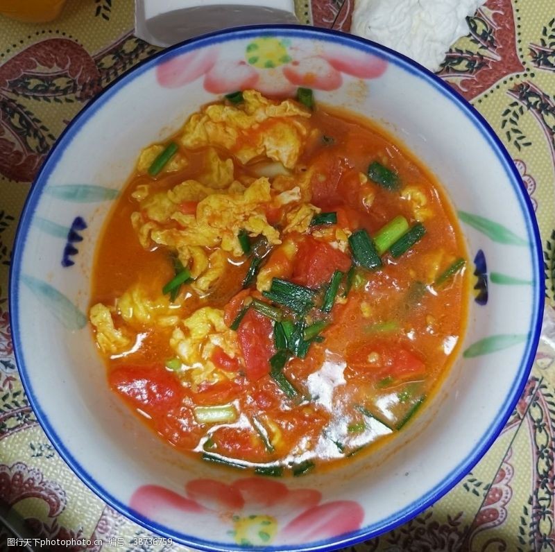 西红柿炒蛋汤