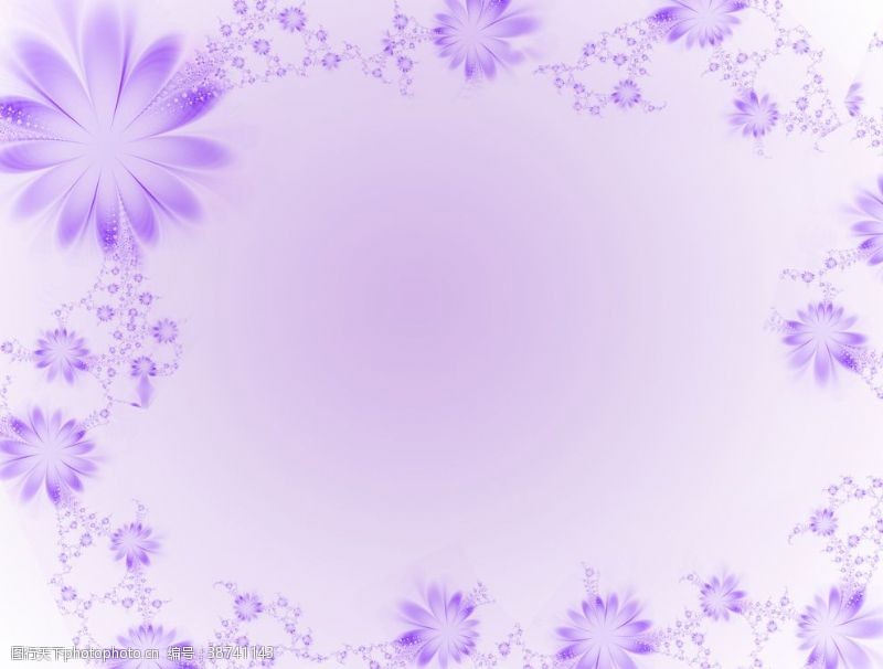 紫色花边图片免费下载 紫色花边素材 紫色花边模板 图行天下素材网