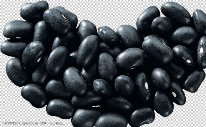 豌豆背景黑豆