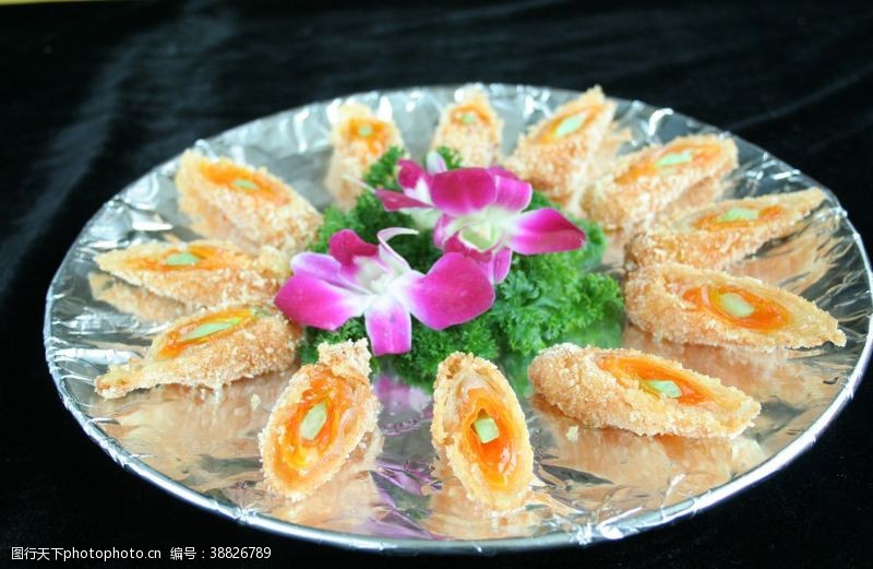 韩国料理菜谱黄金白玉珊瑚卷