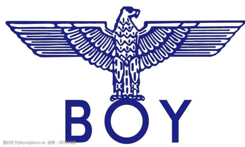 boyBOY鹰AI矢量图
