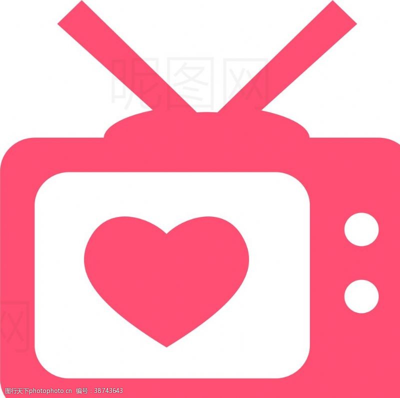 粉色房子电视