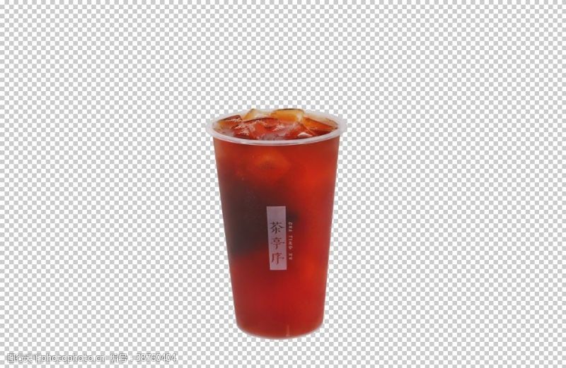 网咖菜谱红茶奶茶PNG透明图