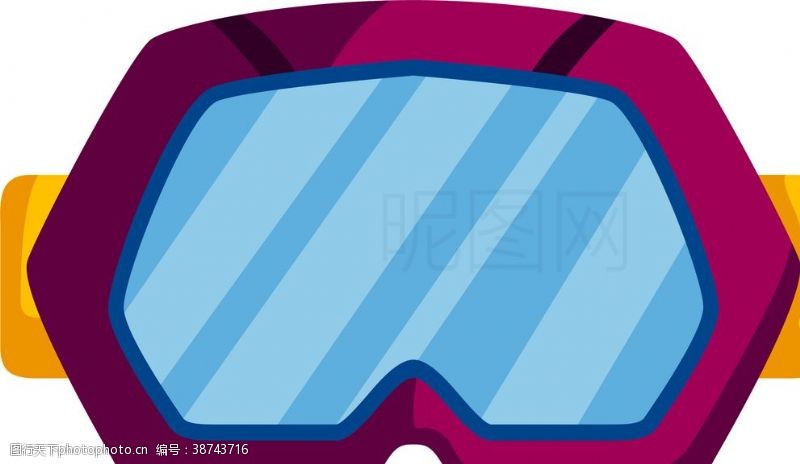 滑雪装备护目镜