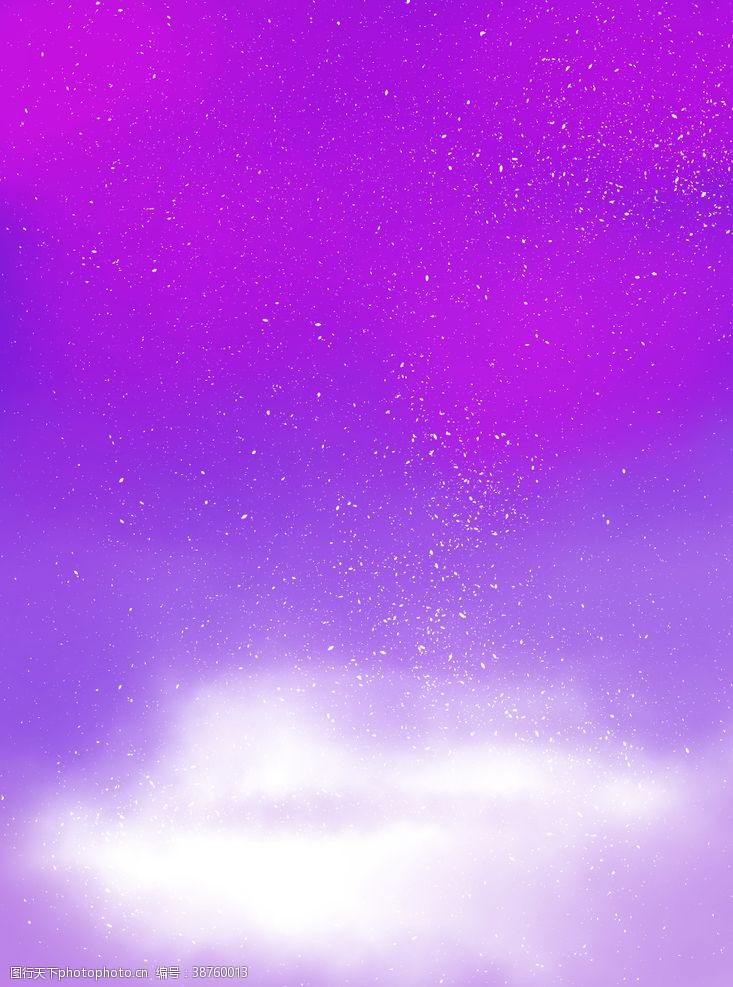 紫色展板紫色星云