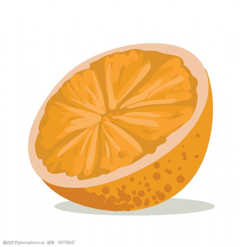 海鲜广告橙子