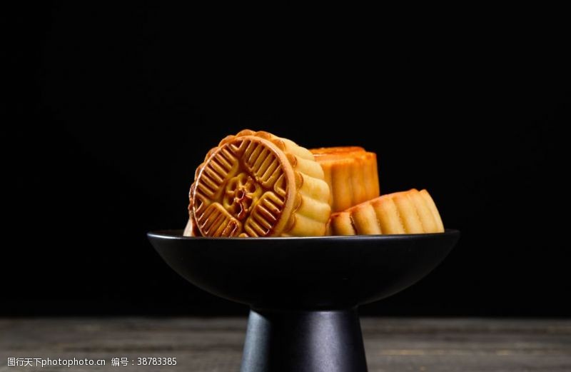 背心中国风中秋月饼