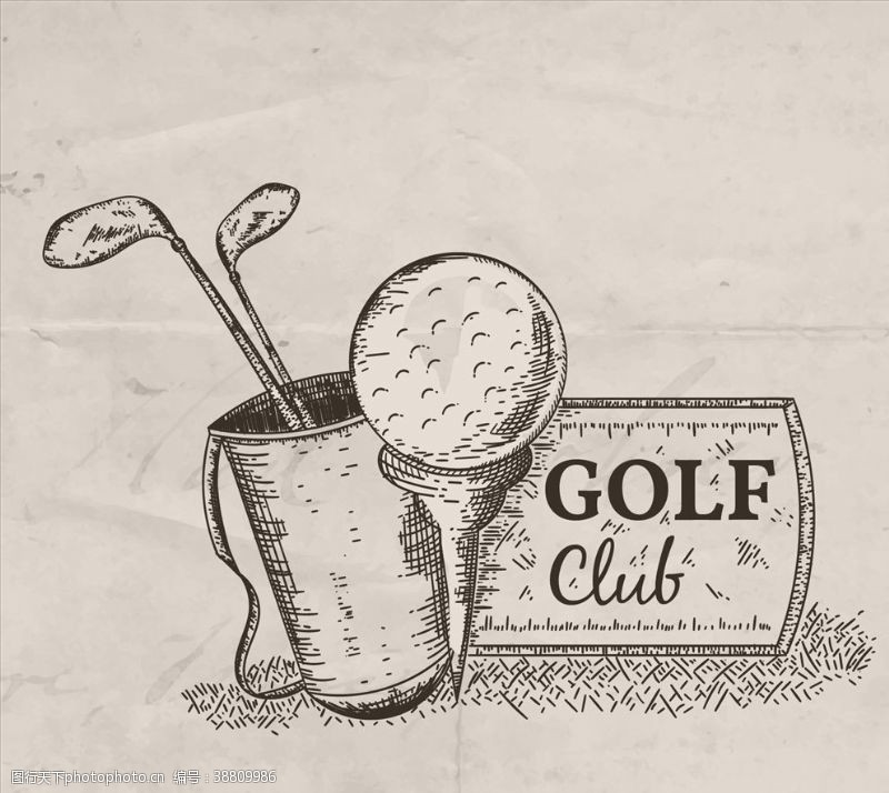 高尔夫广告高尔夫俱乐部