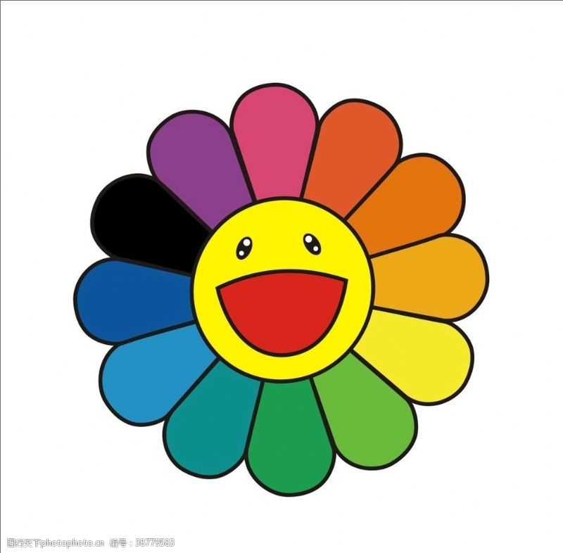 卡通太阳花图片免费下载 卡通太阳花素材 卡通太阳花模板 图行天下素材网