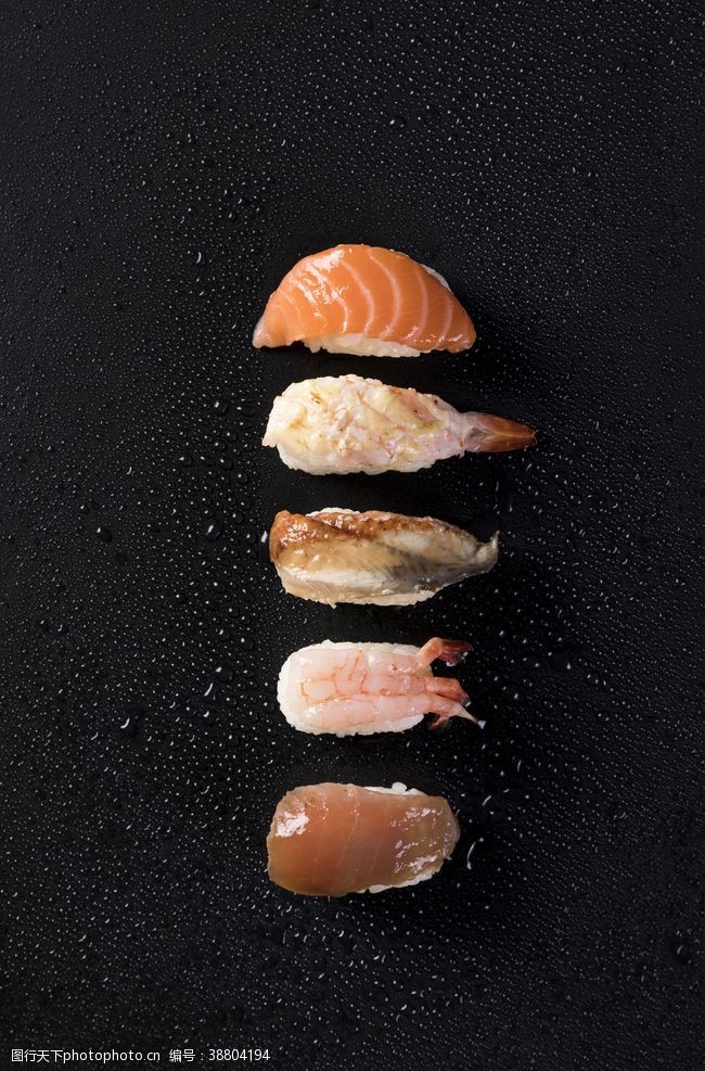 海鲜种类寿司