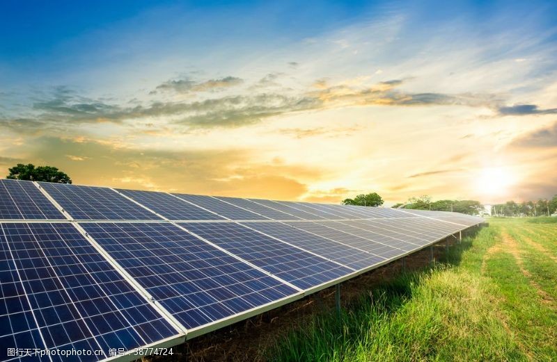 环保太阳能发电板
