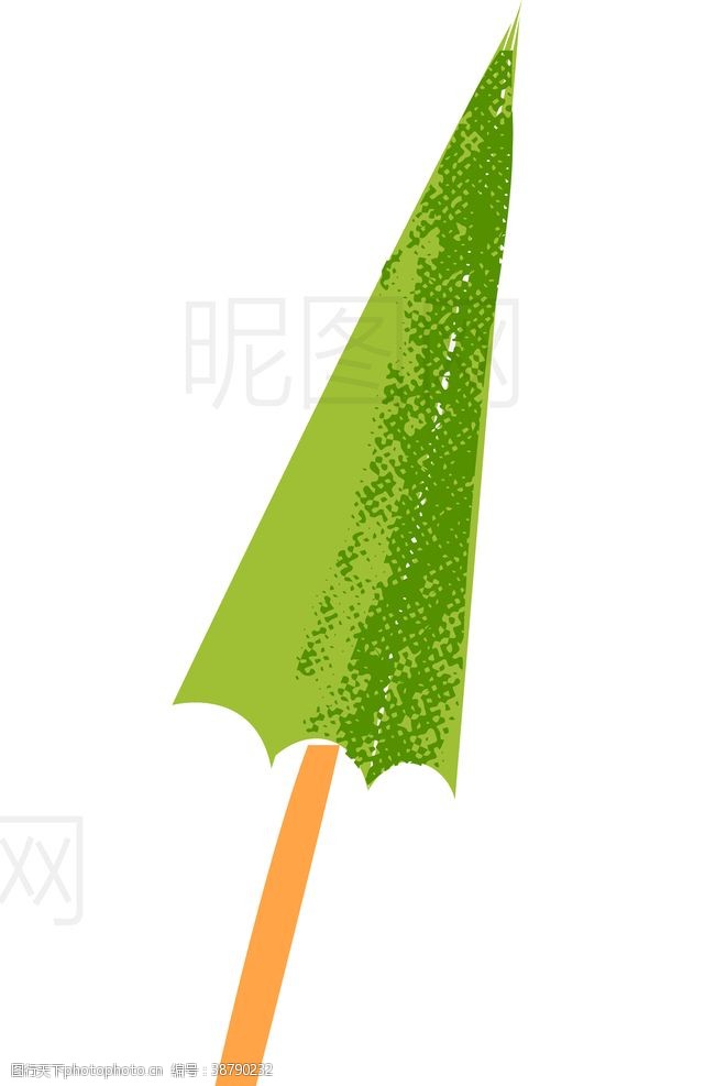 卡通菠萝矢量图太阳伞