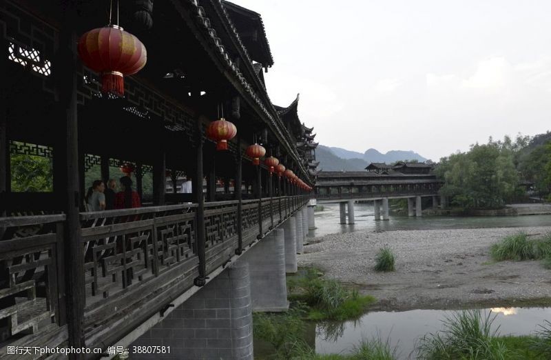 土家风雨桥湘西风雨桥图片