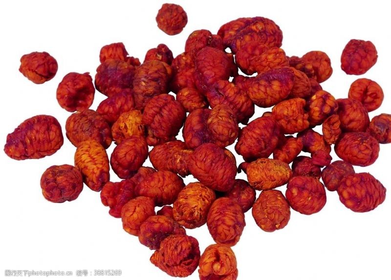 红枣枸杞中药素材图片