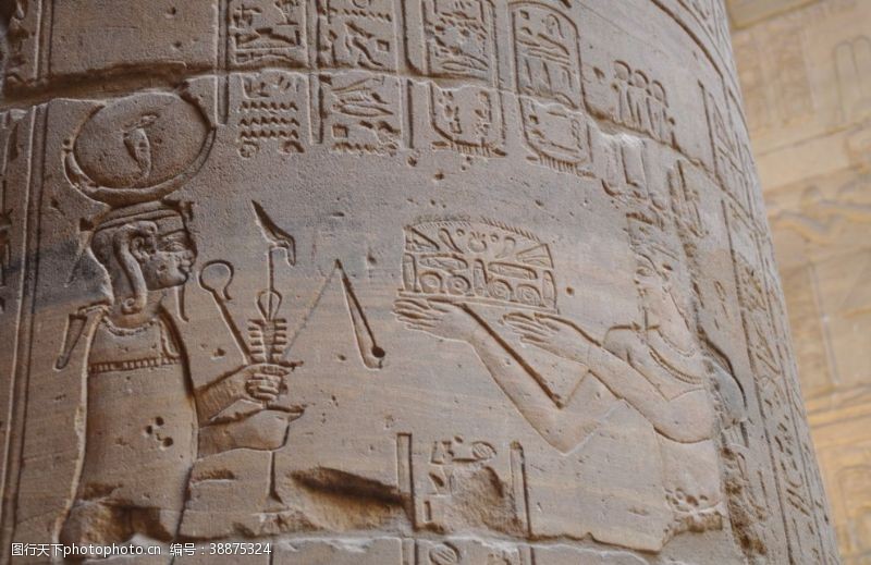 狮子古埃及文字