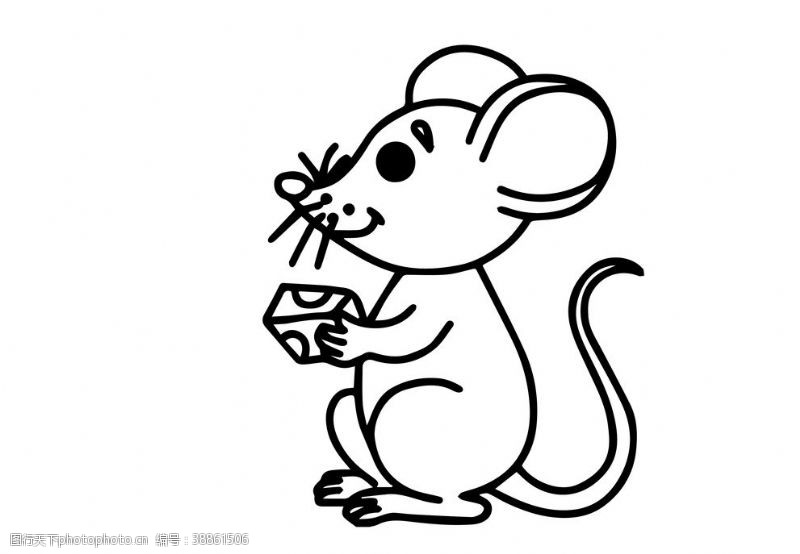 老鼠卡通形象老鼠图片