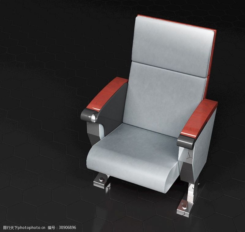 3d座椅现代座椅会议座椅