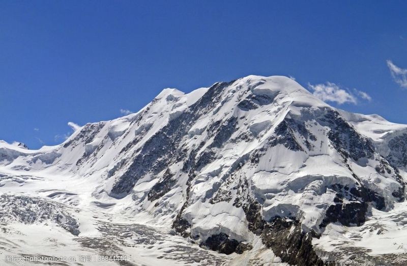 瑞士风光雪山