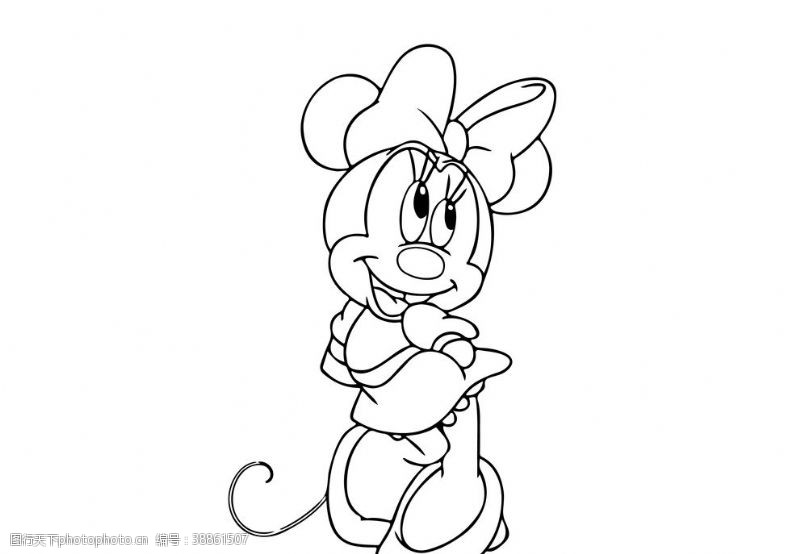 老鼠卡通形象米老鼠图片