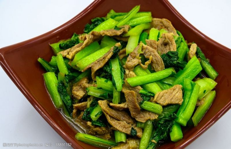 膳食均衡青菜炒肉