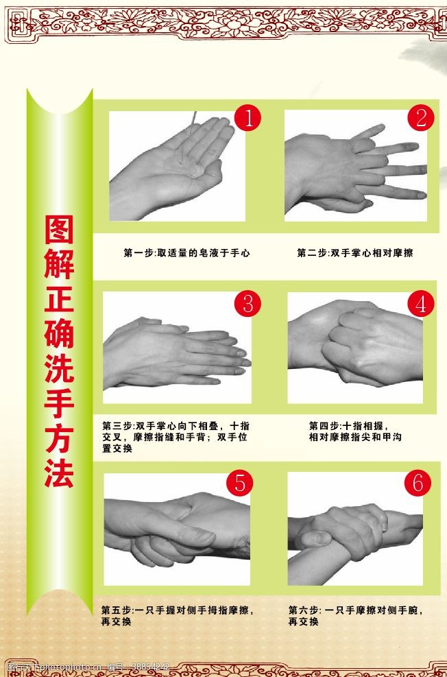 如何预防图解正确洗手方法
